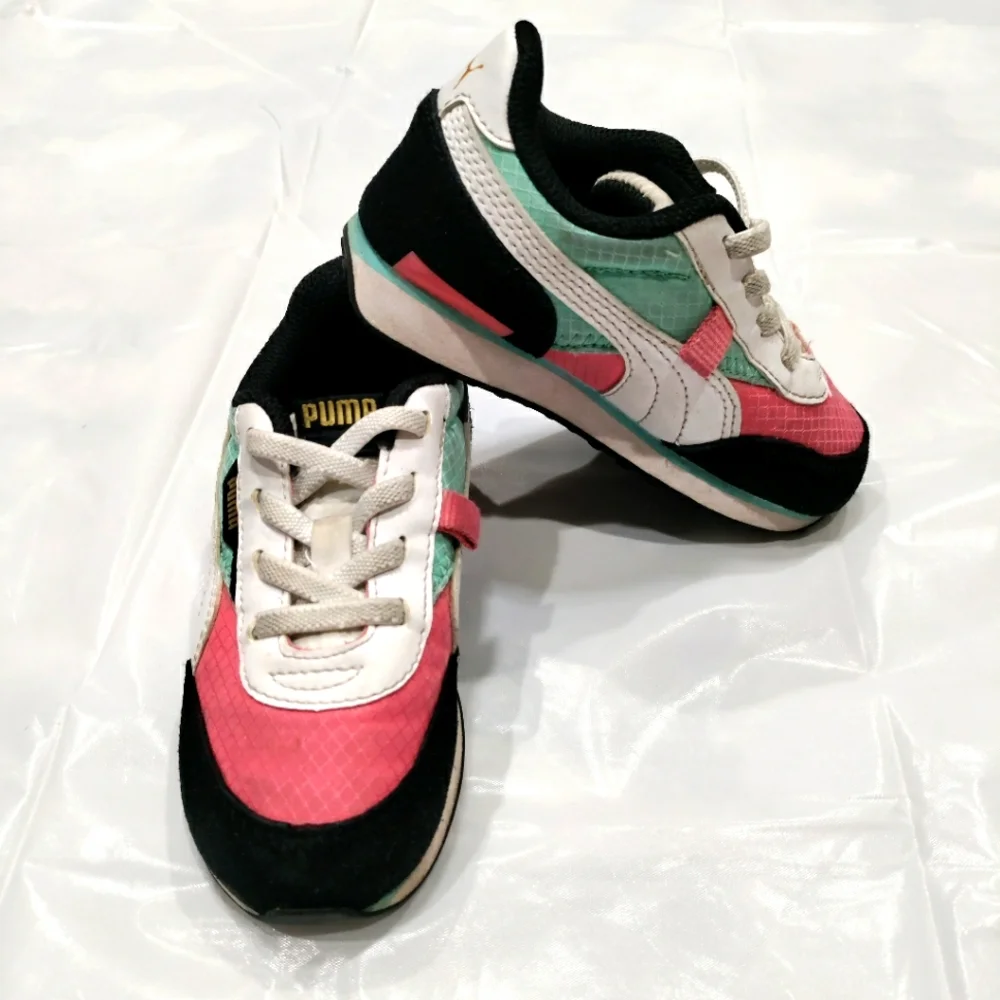 Puma Future Rider toddler slip on sneakers size 9c